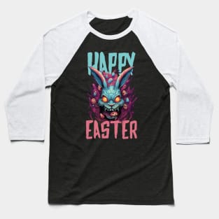 Easter bunny rabbit eating eggs Baseball T-Shirt